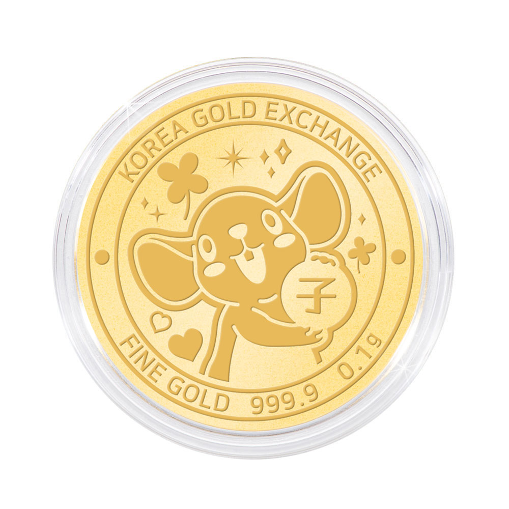 한국금거래소 12지신 순금 코인(메달) 세트 1.2g